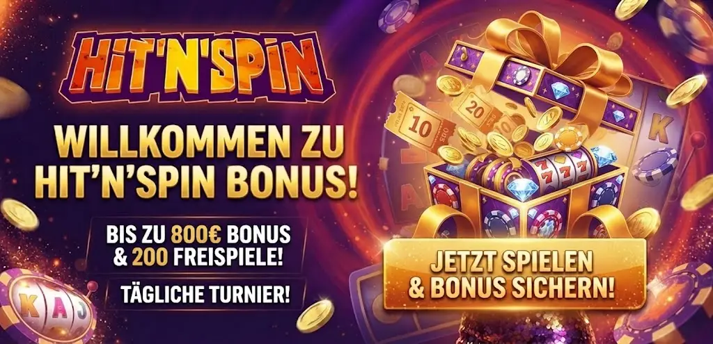 HitnSpin Casino Boni und Freispiele